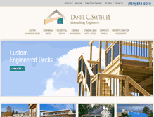 Tablet Screenshot of dansmithpe.com